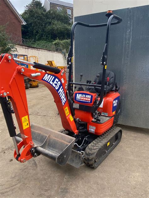 micro digger hire llanelli